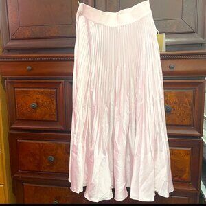 Wilfred Twirl Satin Pleated Skirt – Size XS-S